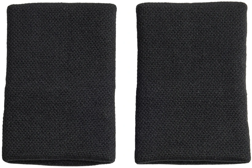Frotki na rękę adidas Tennis Wristband Large 2 vnt. juoda IA7544 (Dorośli M/L)