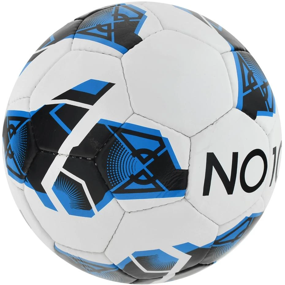 Futbolo kamuolys NO10 Master balta ir-mėlyna (4)
