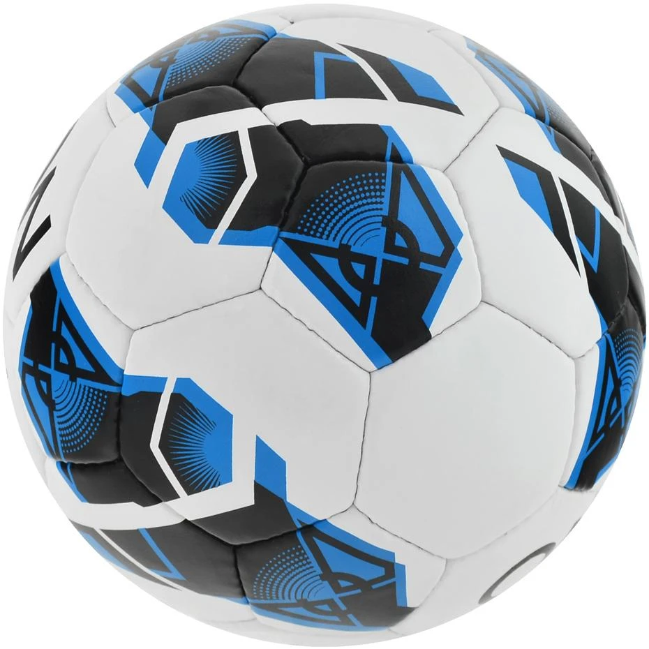 Futbolo kamuolys NO10 Master balta ir-mėlyna (4)