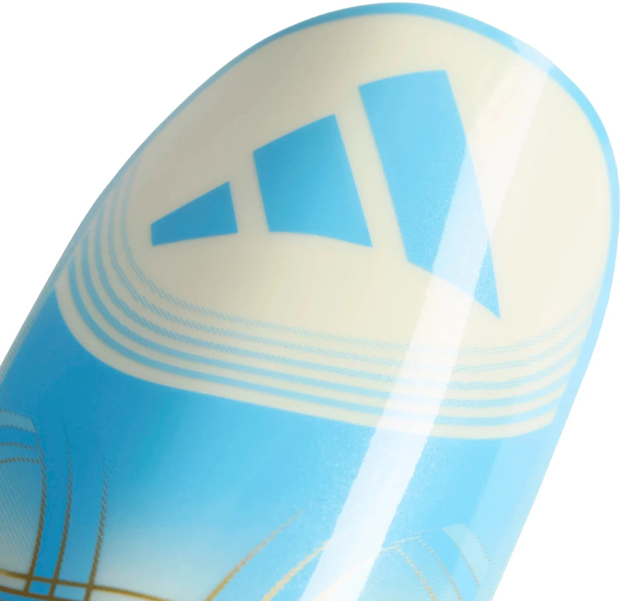Futbolo apsaugos adidas Messi SG EU Club balta ir-mėlyna KV8451 (M)