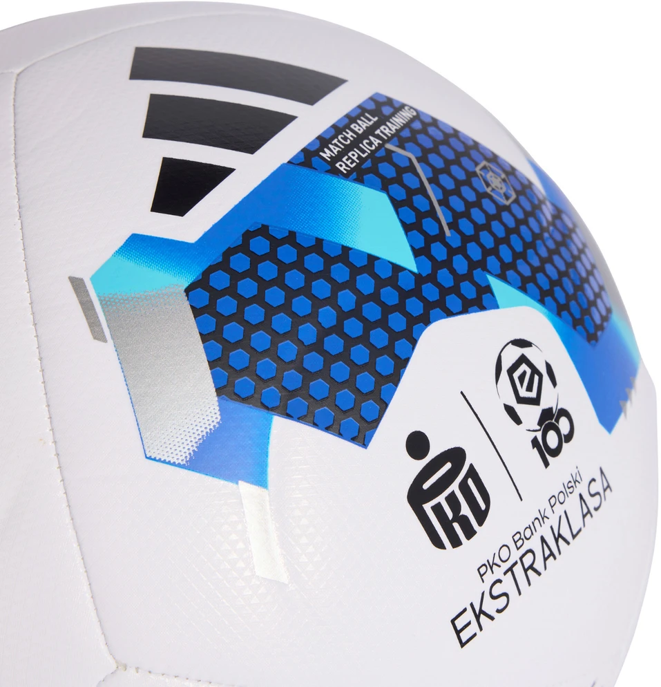 Futbolo kamuolys adidas Ekstraklasa 26/27 Training balta ir-mėlyna KE5152 (4)
