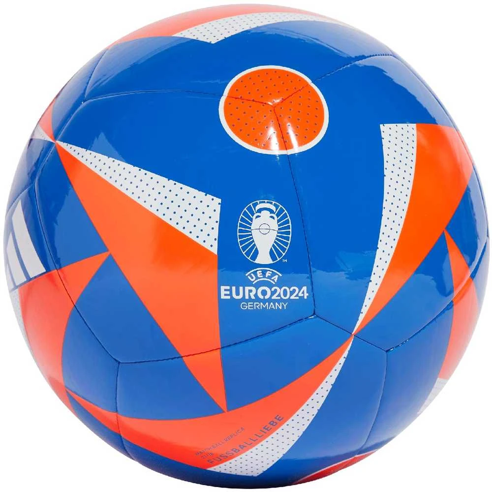 Futbolo kamuolys Adidas Euro24 Club IN9373, mėlynas