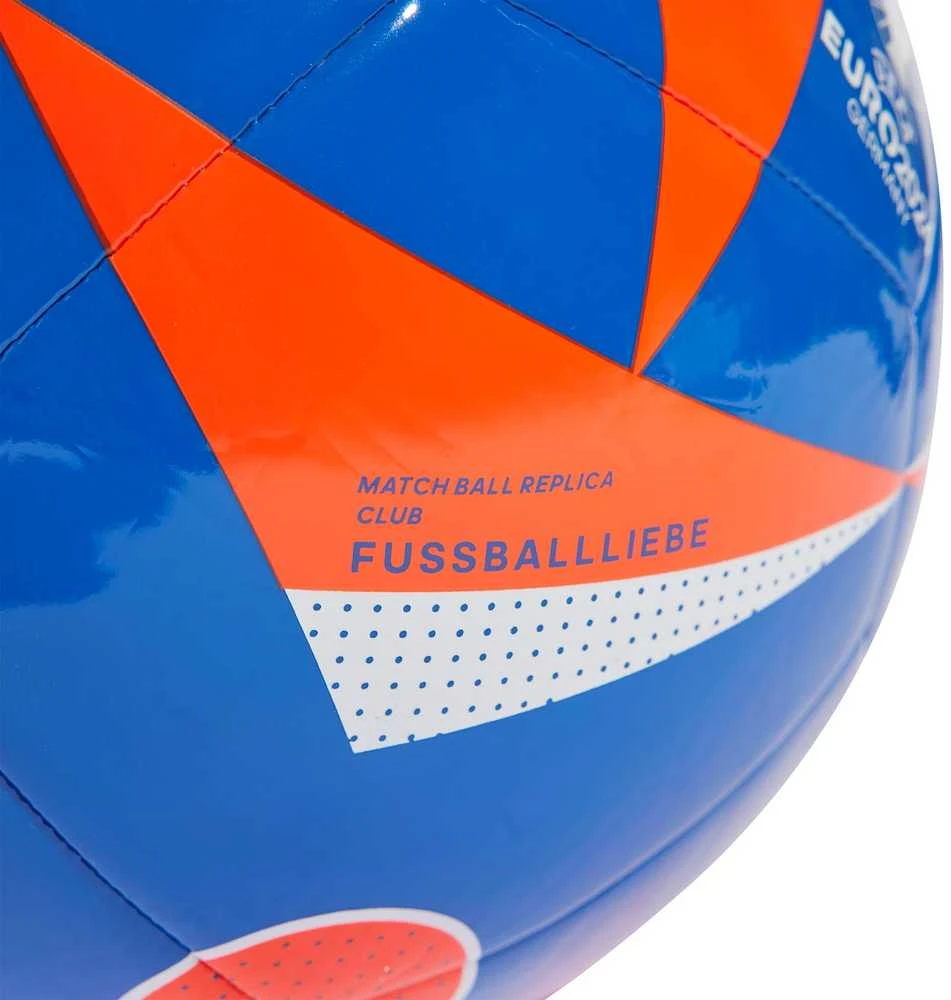 Futbolo kamuolys Adidas Euro24 Club IN9373, mėlynas