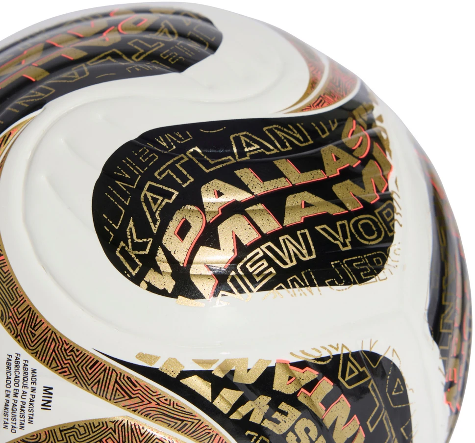 Adidas TRIONDA World Cup Final Mini 2026 KE4328, 1 dydis - futbolo kamuolys
