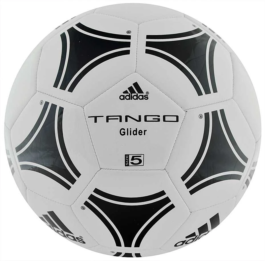 Adidas Futbolo kamuolys Tango Glider S12241 balta ir-juoda (01569)