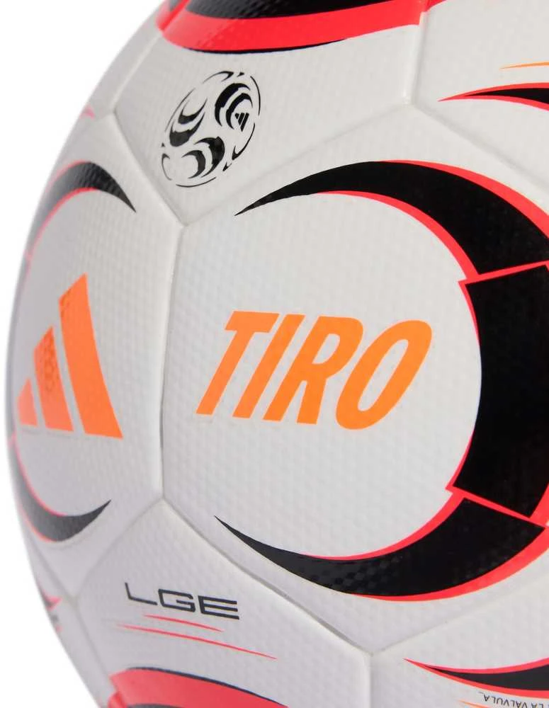 Futbolo kamuolys adidas Tiro League balta ir-juoda-oranžinė KA5263 (4)