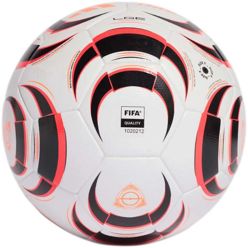 Futbolo kamuolys adidas Tiro League balta ir-juoda-oranžinė KA5263 (4)