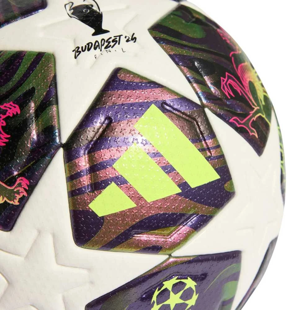 adidas UCL 25/26 Final Pro Violetinis ir Baltas JX9077 Futbolo Kamuolys