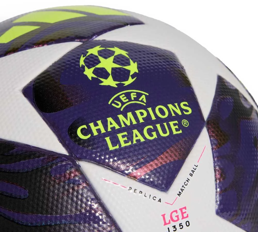 Futbolo kamuolys adidas UCL 25/26 Final League J350 violetinė-balta JX9098 (4)