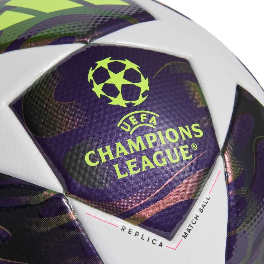 Futbolo kamuolys adidas UCL 25/26 Final League violetinė-balta JX9095 (5)