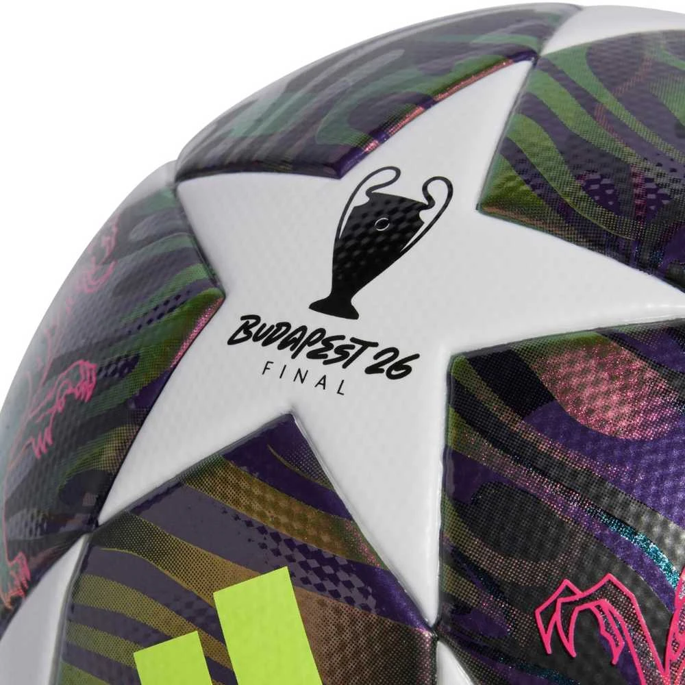 Futbolo kamuolys adidas UCL 25/26 Final League violetinė-balta JX9095 (5)