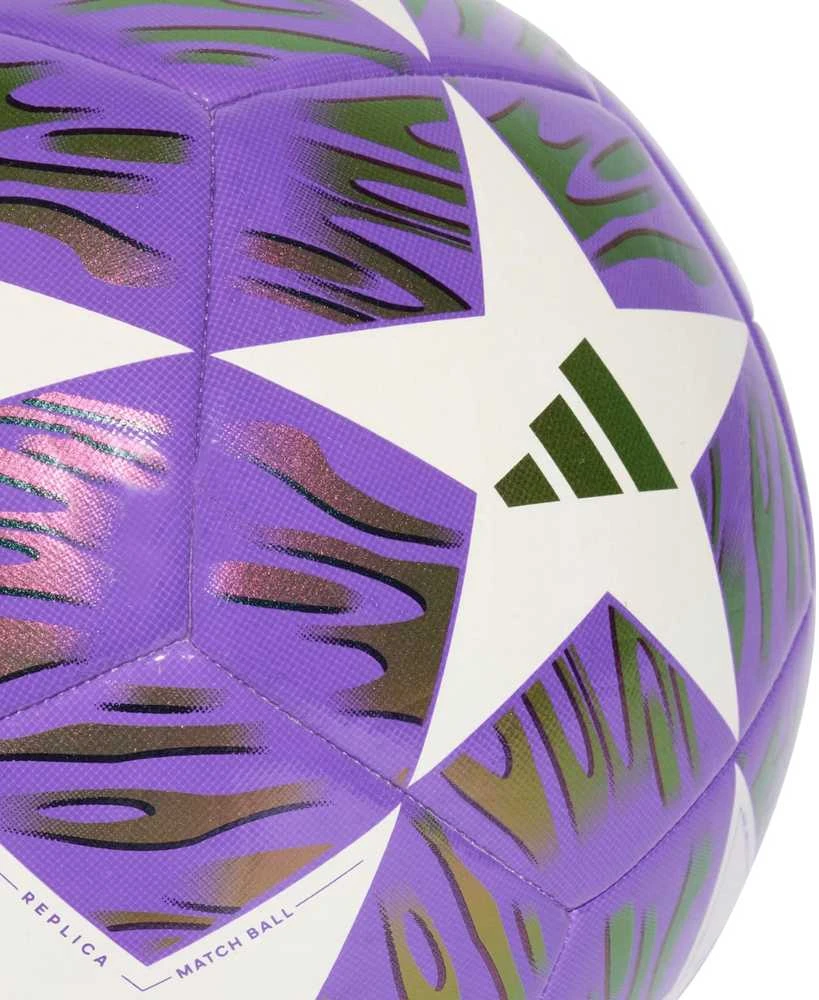 Futbolo kamuolys adidas UCL 25/26 Final Training violetinė-balta JX9089 (4)