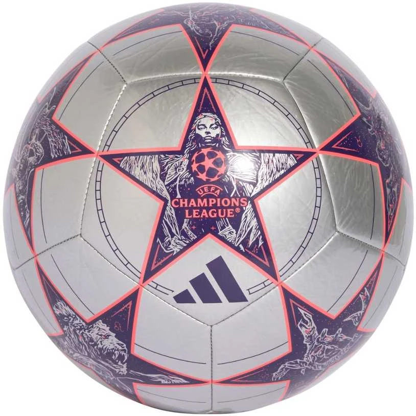 Futbolo kamuolys adidas UCL Club 25/26 League Stage sidabrinė JP1539 (4)