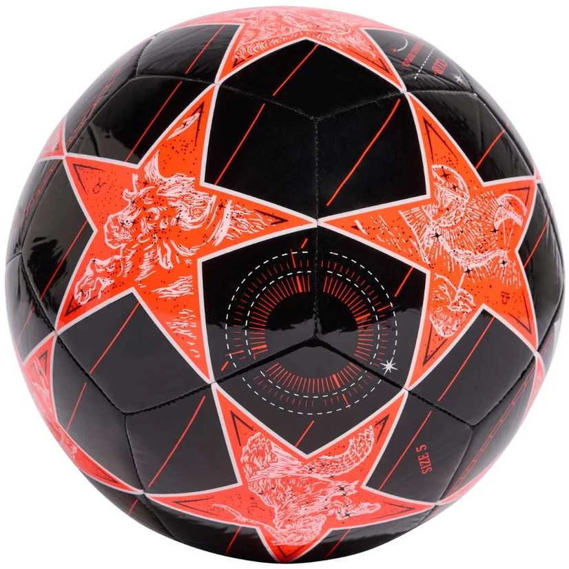 Futbolo kamuolys adidas UCL Club 25/26 League Stage juoda-oranžinė JP1538 (4)