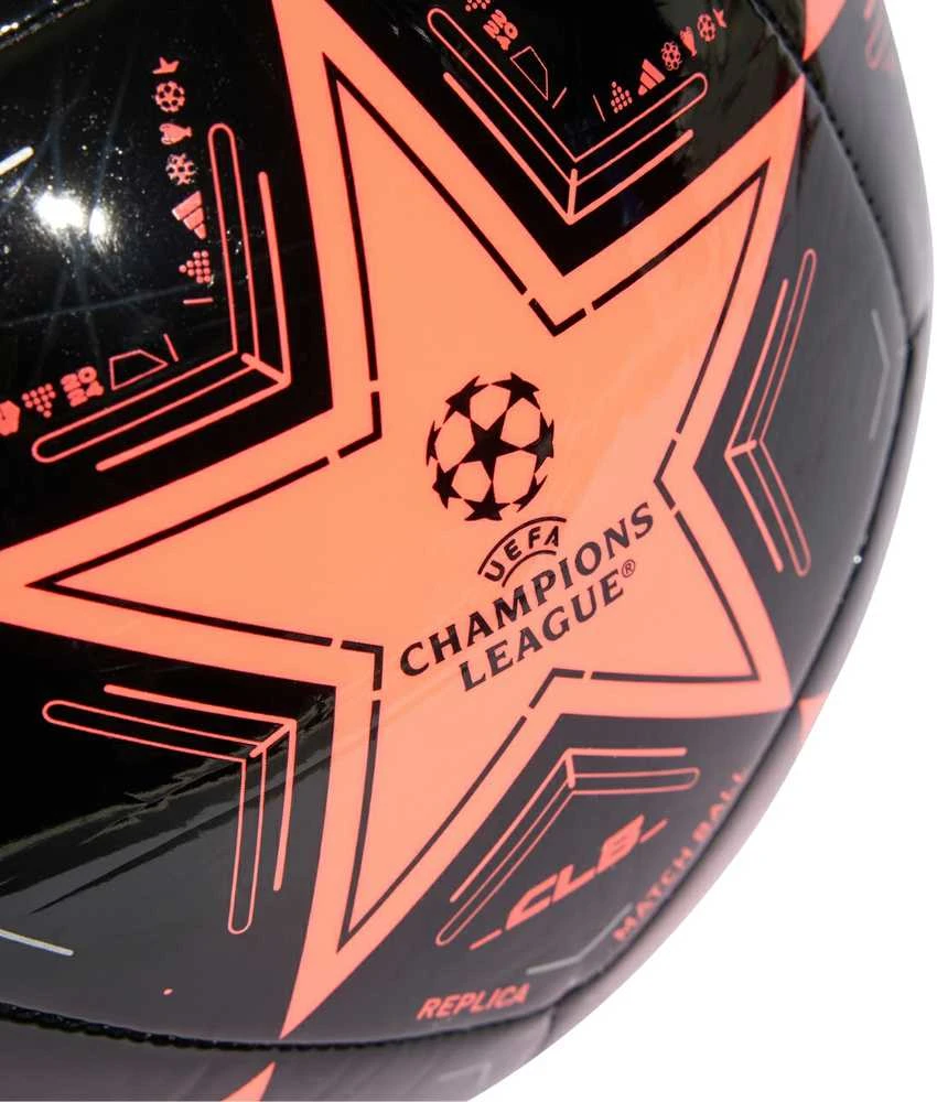 Futbolo kamuolys adidas UCL Club juoda-oranžinė IX4064 (3)