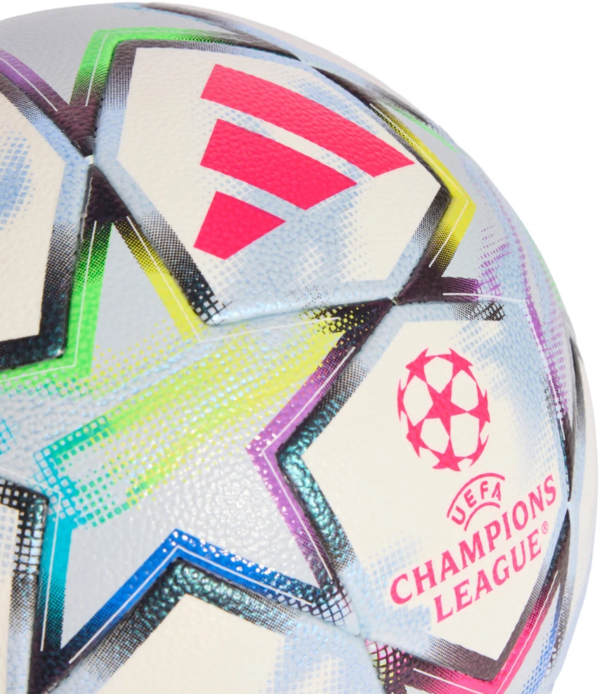 Futbolo kamuolys adidas UCL Competition 26/27 League Stage balta ir-melsva / kolorowa KE9766 (4)
