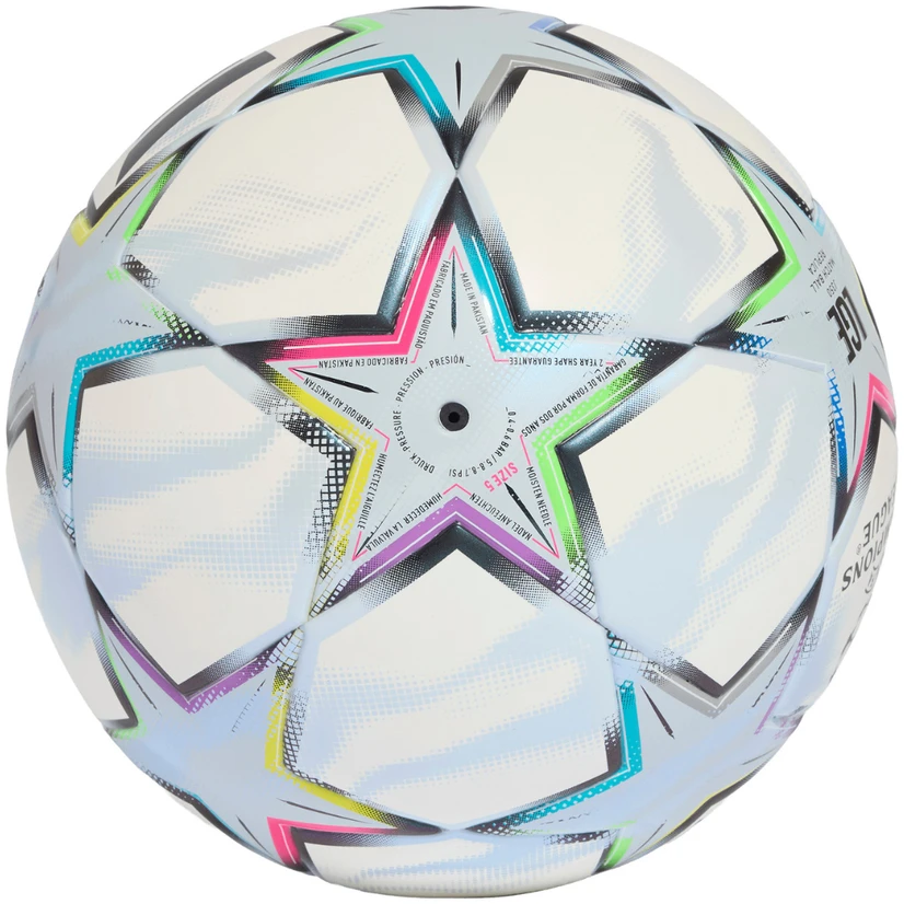Futbolo kamuolys adidas UCL League J350 26/27 League Stage balta ir-melsva KE9768 (5)