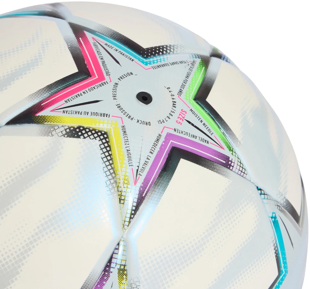 Futbolo kamuolys adidas UCL League J350 26/27 League Stage balta ir-melsva KE9768 (5)