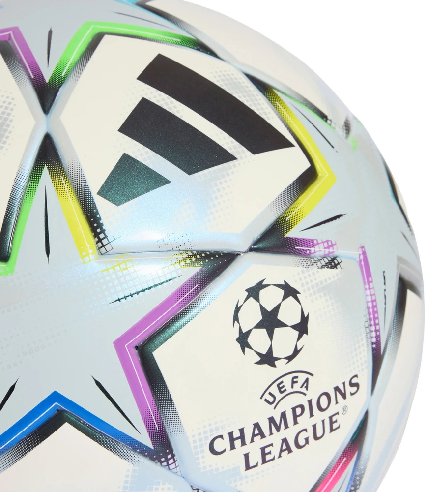 Futbolo kamuolys adidas UCL League J350 26/27 League Stage balta ir-melsva KE9768 (5)