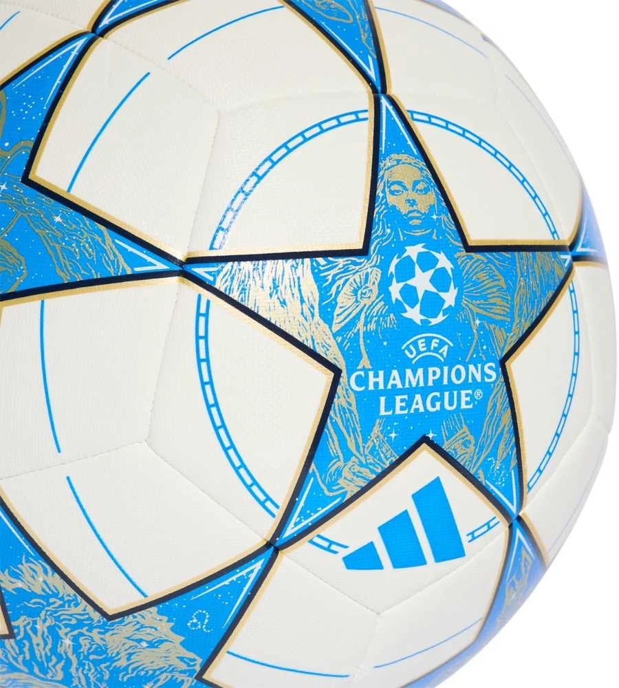 Futbolo kamuolys adidas UCL Training 25/26 League Stage balta ir-mėlyna JP1534 (3)
