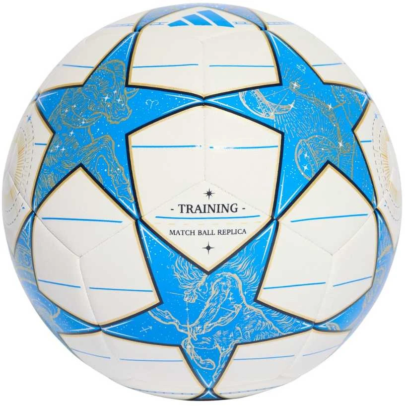 Futbolo kamuolys adidas UCL Training 25/26 League Stage balta ir-mėlyna JP1534 (3)