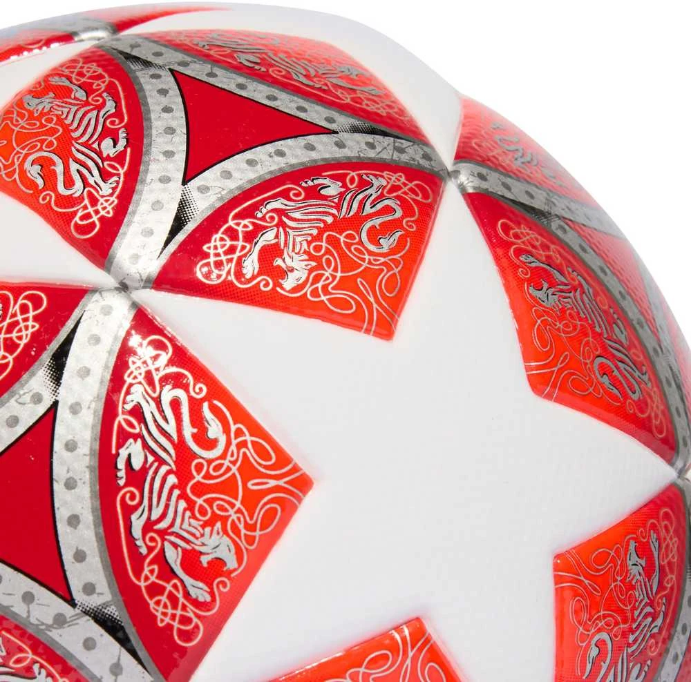 Futbolo kamuolys adidas Womens UCL 25/26 Final League balta ir-raudona JW1326 (4)