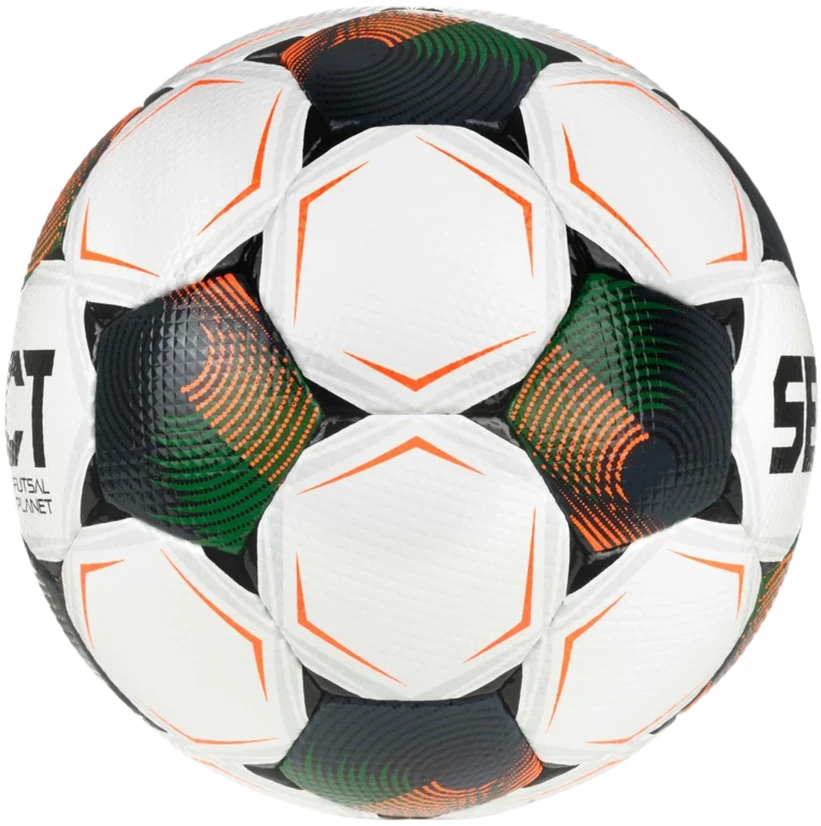 Futbolo kamuolys hala Select Futsal Planet v26 FIFA Basic balta ir-juoda-oranžinė-žalia 1014387 310021 (4)