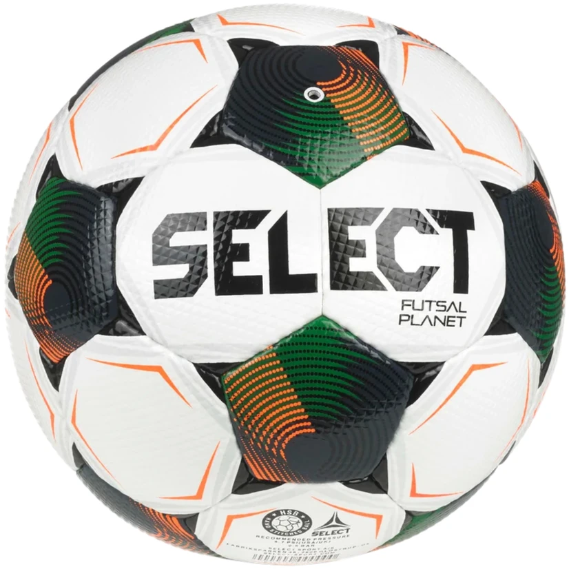 Futbolo kamuolys hala Select Futsal Planet v26 FIFA Basic balta ir-juoda-oranžinė-žalia 1014387 310021 (4)