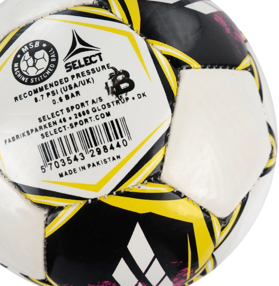 Futbolo kamuolys hala Select Futsal Talento 9 MINI II gatunek balta ir-raudona-juoda 19258/370021