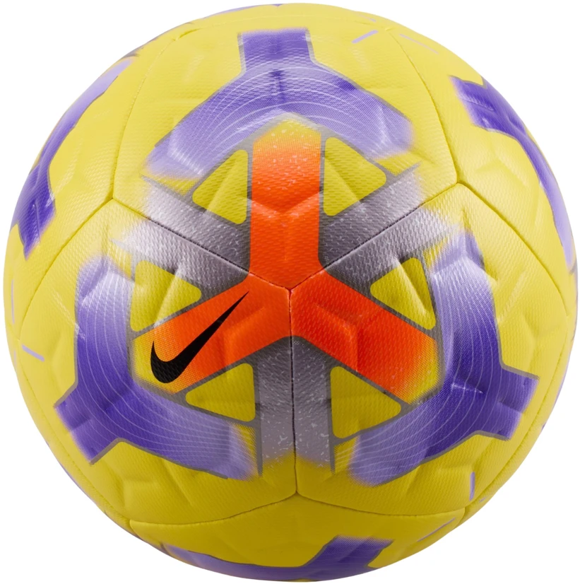 Futbolo kamuolys Nike Academy Plus geltona ir-violetinė IQ0640 710 (4)