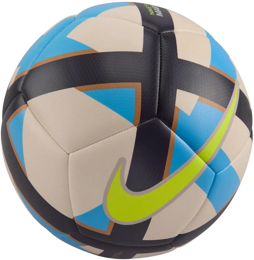 Futbolo kamuolys Nike Maestro futsal beżowo-mėlyna-juoda HV5100 102 (PRO)