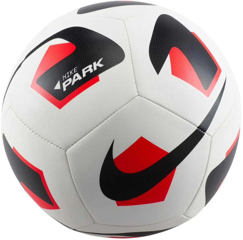 Futbolo kamuolys Nike Park Team 2.0 FA24 balta ir-juoda-raudona FZ7551 100 (4)