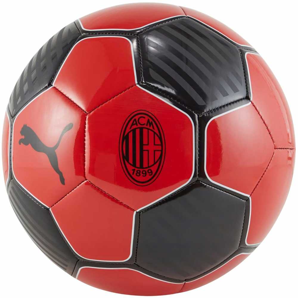 Puma Futbolo Kamuolys Acm Ess Ball For Raudona Juodas 084445 01