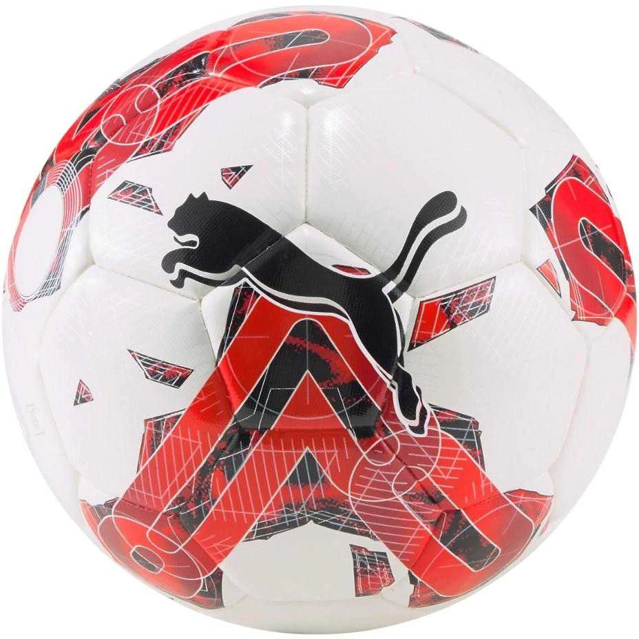 Futbolo kamuolys Puma Orbita 5 Hybrid balta ir-raudona 83783 02 (5)