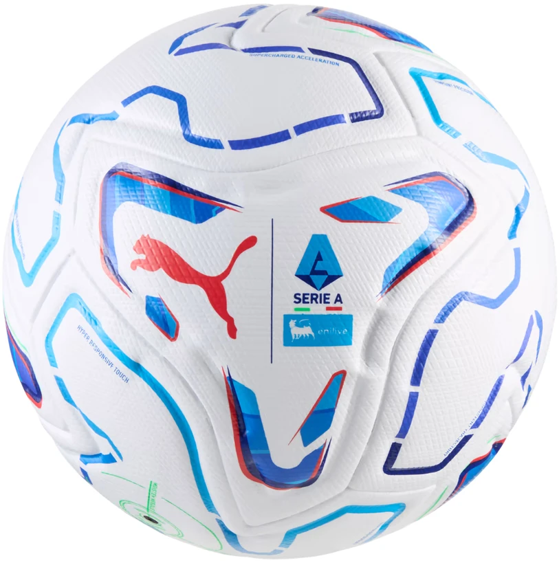 Futbolo kamuolys Puma Stellar Nitro Ultimate Serie A balta ir-mėlyna 85081 01 (5)