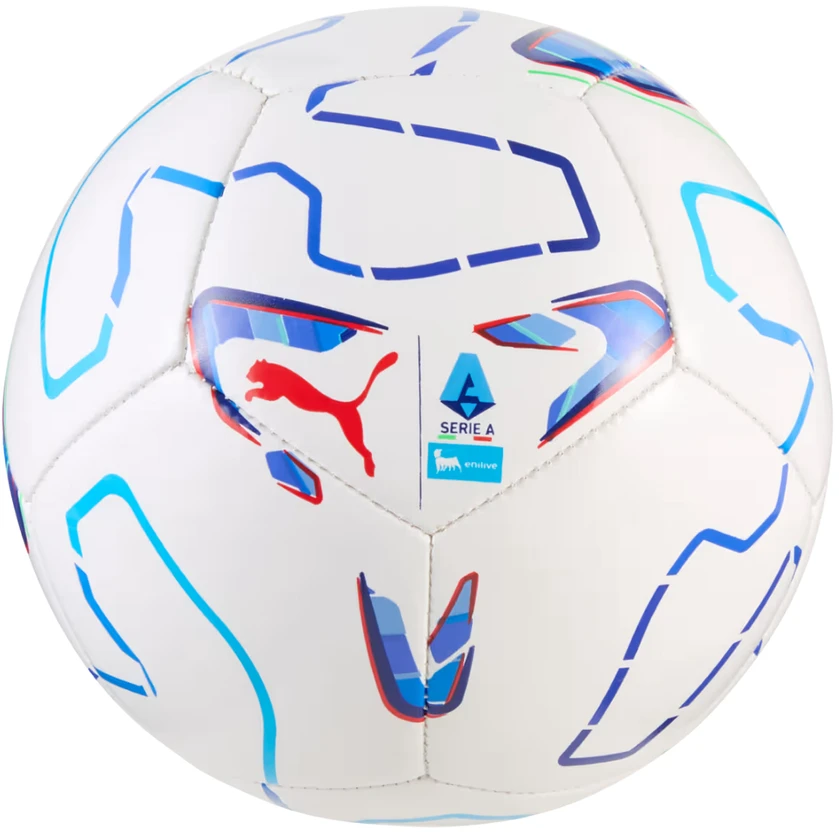 Futbolo kamuolys Puma Stellar Serie A Mini balta ir-mėlyna 85166 01 (Mini)