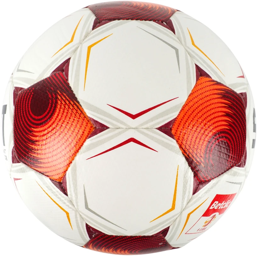 Futbolo kamuolys Select Brillant Training DB Betclic 1 Liga v25 balta ir-oranžinė 1007848/121299 (5)