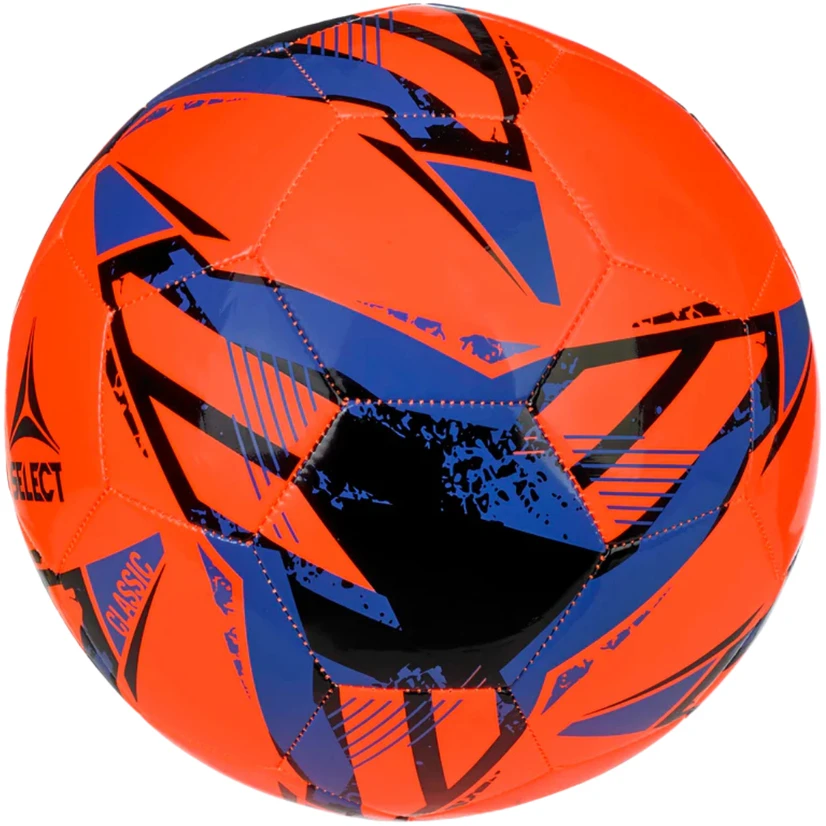 Futbolo kamuolys Select Classic v26, oranžinis-mėlynas-juodas, 160076