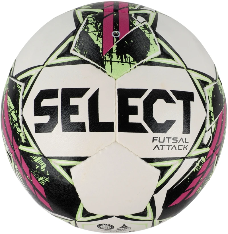 Futbolo kamuolys Select Hala Futsal Attack v22 2 gatunek balta ir-rožinė 17622/370016 (4)
