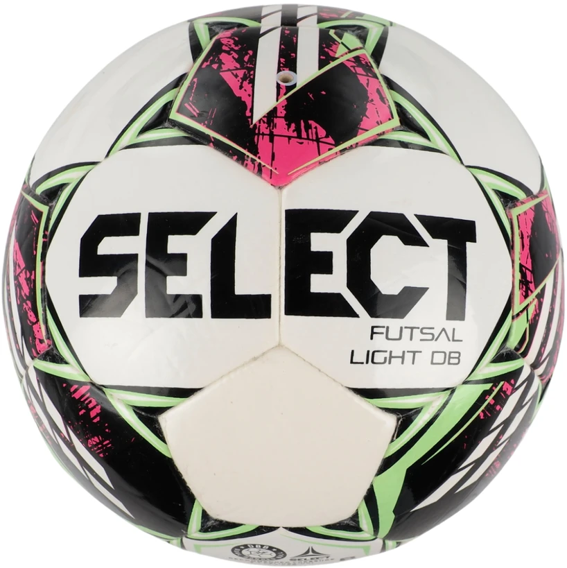 Futbolo kamuolys Select Hala Futsal Light DB v22 II gatunek balta ir-zielono-rožinė 17647/370017 (4)