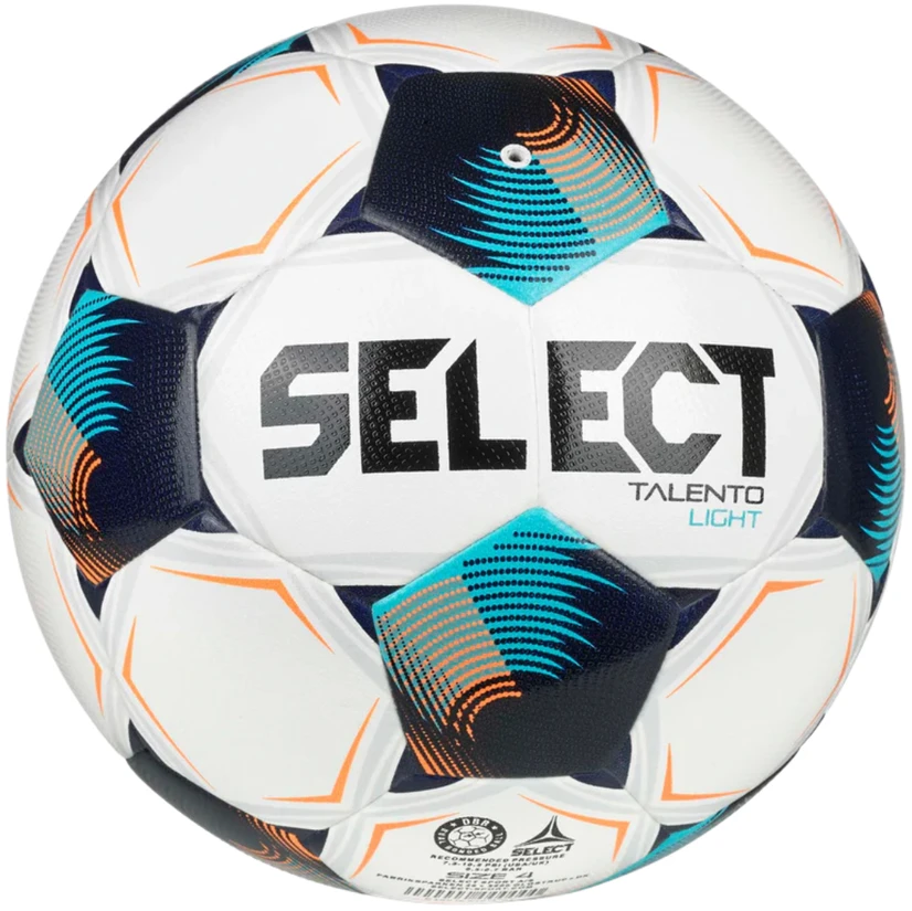 Futbolo kamuolys Select Talento Light v26 baltas-juodas-mėlynas 130008