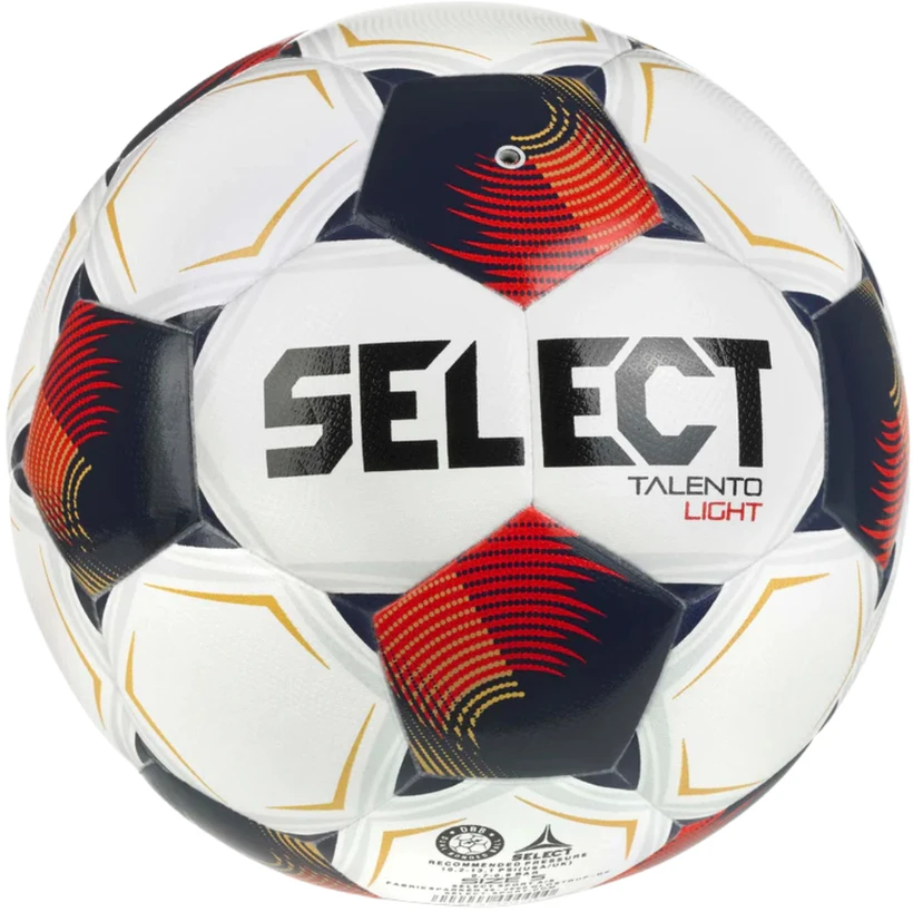 Futbolo kamuolys Select Talento Light v26, baltas-juodas-raudonas, 130008