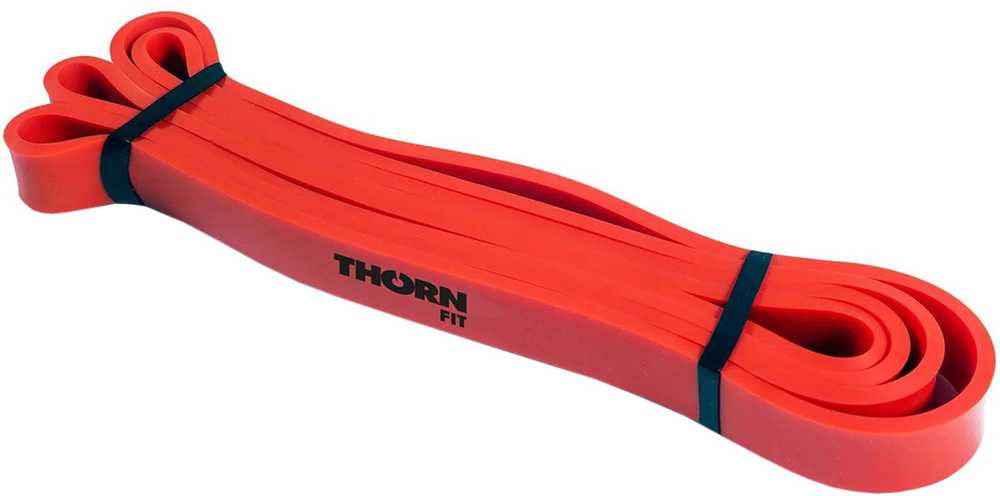 Latekso mankštos juosta Thorn Fit Latex Superband 208x2,10x0,45 cm mini raudona