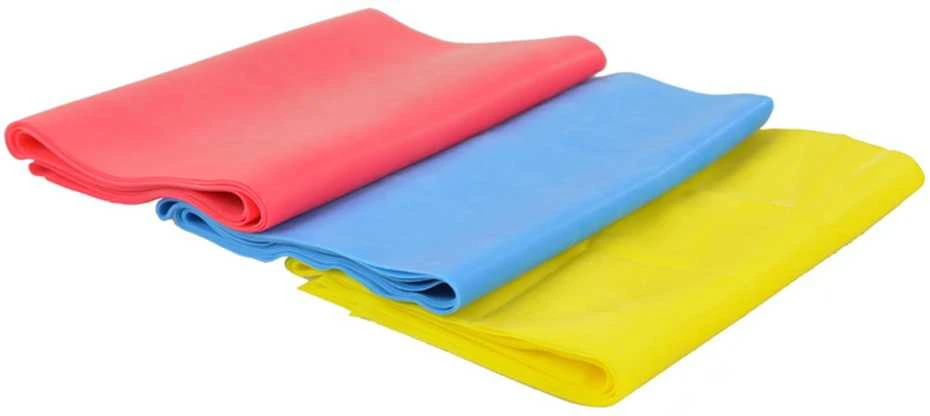 PROfit Fitneso gumų rinkinys, 120*15 cm, Storis: 0,35 mm; 0,45 mm; 0,55 mm, DK 2227-S