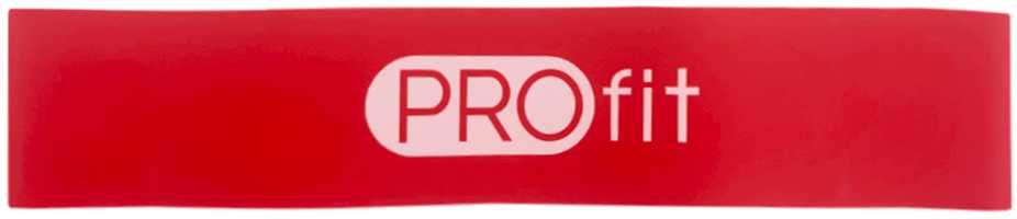 Profit Mini Band 50cm x 5cm x 0,6mm raudona guma