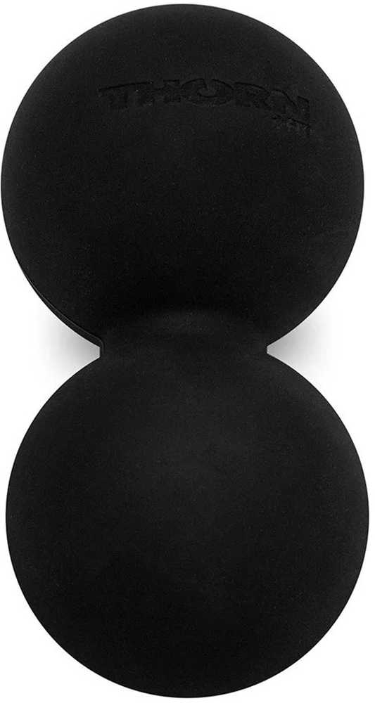 Guminis kamuolys Thorn Fit Lacrosse ball double juoda
