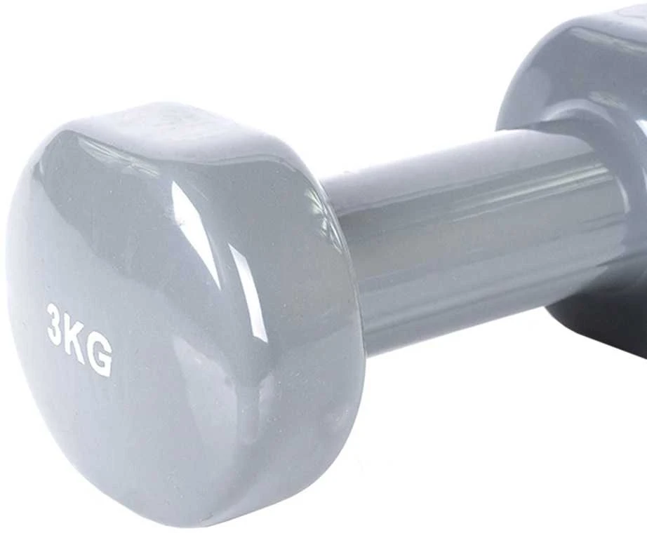 Vinilo hantelis Profit 3kg Pilka DK 4102