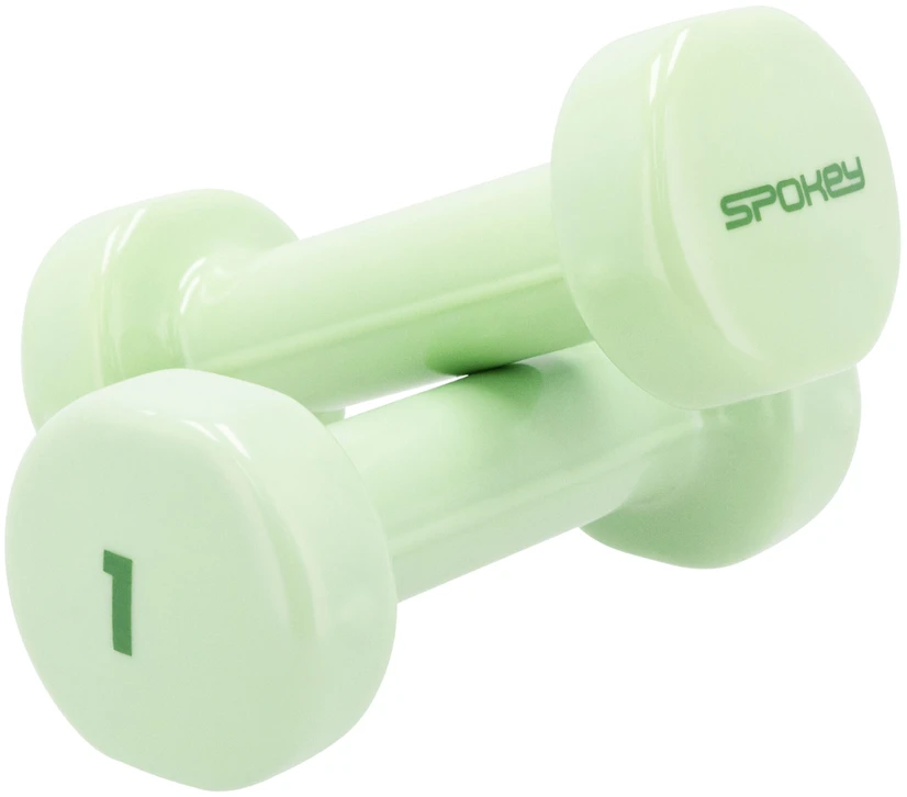 Vinilinių hantelių rinkinys Spokey SHAPE 2x 1kg