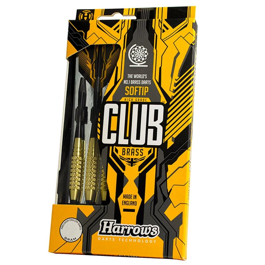 Harrows Darts strėlytės softip CLUB BRASS 3x14gK
