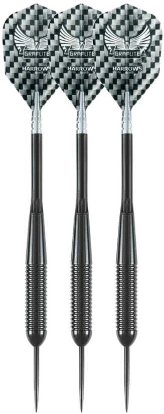 Harrows Darts Juodas ARROW 5307 3x24gR